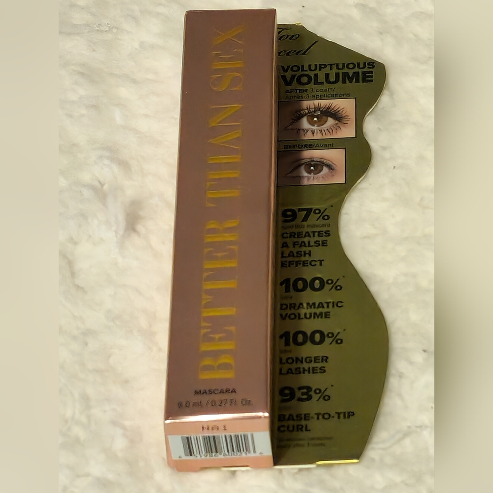 ***READ*** Too Faced BTS Mascara Shade: Black